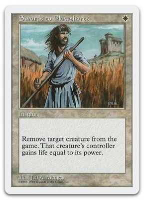 Swords to Plowshares #58 (LP) Anthologies ATH Magic MTG - Image 1 of 2