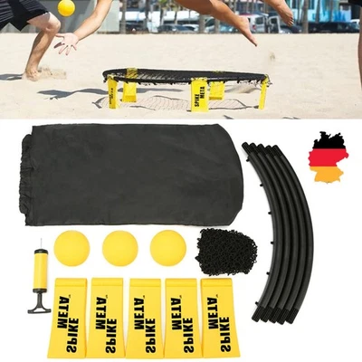 SPIKEMETA Spikeball Standard 3-Ball-Set–Spiel für Garten, Strand, Park, drinnen