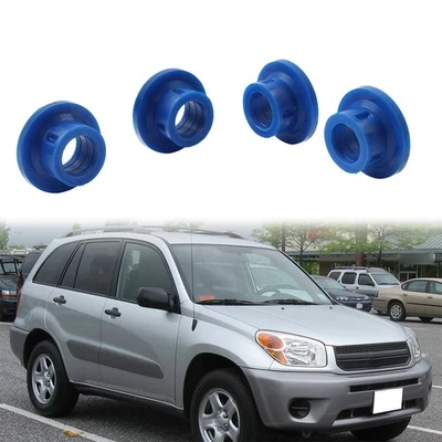 Buje de piñón y bastidor de dirección azul 4 piezas para Toyota RAV4 2004 2005 Foto 1 de 4