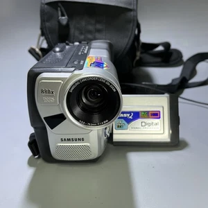 Samsung VP-L800 Hi8 8mm Video Camcorder - Case - Vintage - Picture 1 of 16
