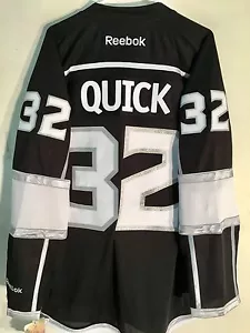 Reebok Premier NHL Jersey Los Angeles Kings Jonathan Quick Black sz S - Picture 1 of 1