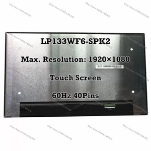 LP133WF6-SPK2 LP133WF6 SPK2 13.3" FHD 60Hz 71% NTSC LCD Tactile Écran EDP 40 Pin - Afbeelding 1 van 1