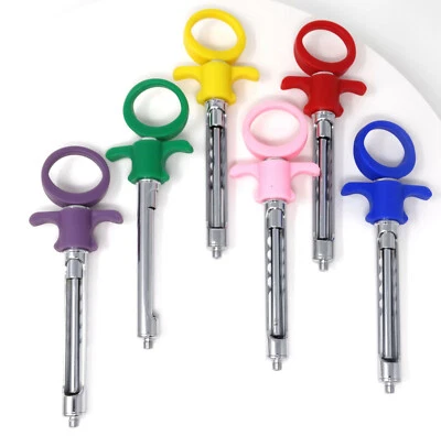 Jeringas autoaspirantes anestésicas dentales 1,8 ml auto pasivas, mango de plástico Foto 1 de 2