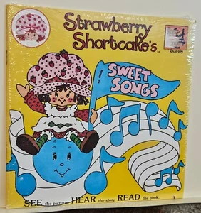 *versiegelt* 1980er Jahre Erdbeer Shortcake - "Sweet Songs" - (Siehe/Hören/Lesen) - Bild 1 von 2