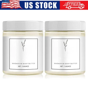 2PCS Mama-Bear Neuropathy Cream, Magnesium Full Body Butter Cream 114g/4OZ US🔥 - Picture 1 of 15