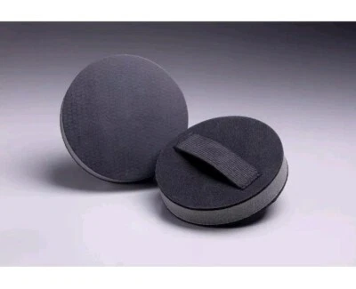 3M Stikit Disc Hand Pad 11063, 5" Diameter x 1" Thick, Black (Pack of 9) - Image 1 of 3