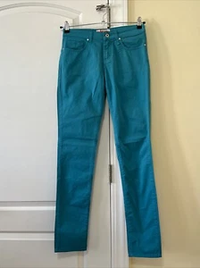 Pantalones de mezclilla para mujer Fiorucci of Italy azules push up azules 28 nuevos con etiquetas - Imagen 1 de 13