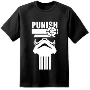 Mens Star Wars Punisher Stormtrooper T Shirt (S-3XL) Rogue One Episode 8 VIII - Picture 1 of 1