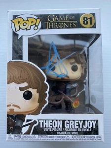 AUTÓGRAFO de Alfie Allen - Theon Greyjoy - Juego de Tronos - Firmado Funko Pop ACOA - Imagen 1 de 7