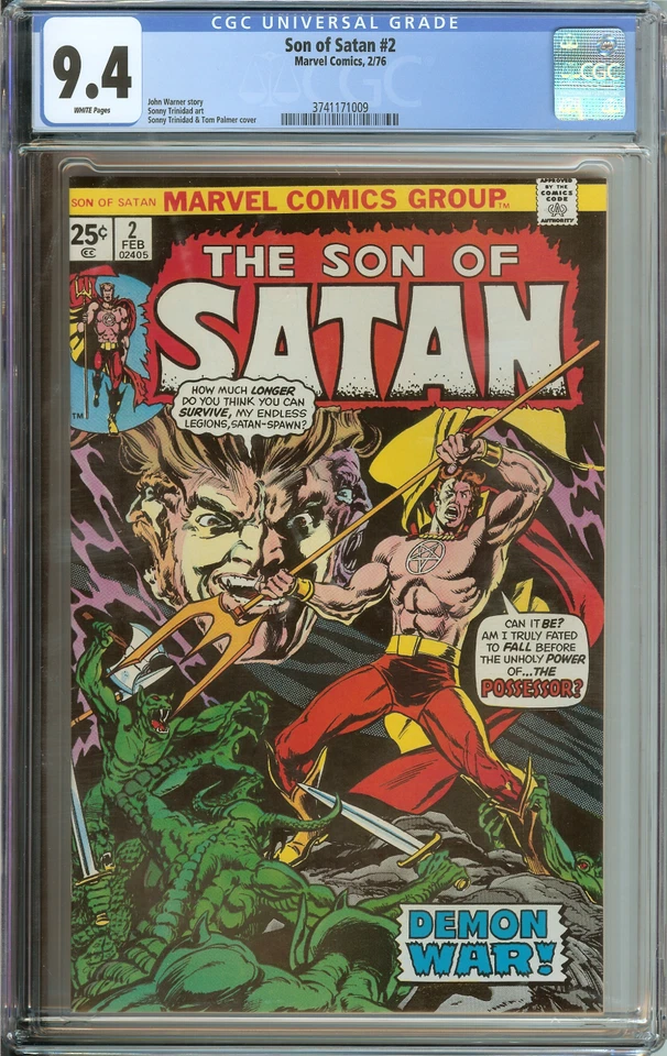 The Son of Satan #2 (Marvel Comics February 1976)