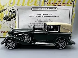 Matchbox Cars of Yesteryear 1933 Cadillac DYM35181 452 V16 - 47454 - Picture 1 of 15