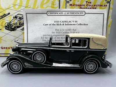 Matchbox Cars of Yesteryear 1933 Cadillac DYM35181 452 V16 - 47454 - Image 1 of 4