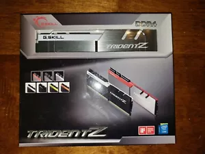 G.SKILL TridentZ 16GB (2x8GB) 4600 MHz *B-Die* DDR4 F4-4600C19D-16GTZSWC (B-DIE) - Picture 1 of 2