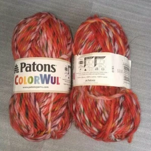 Posten 2 Knäuel Patton’s Wolle Garn 100% Wolle 1933 Jardin 90425  - Bild 1 von 3