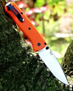Drop Point Folding Knife Pocket Hunting Survival Tactical VG-10 Steel G10 Handle - Picture 1 of 15