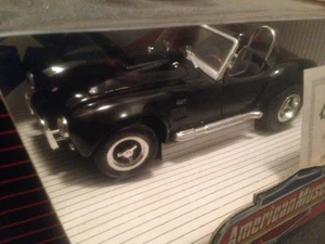 1:18 Ertl American Muscle Black Shelby Cobra 427 SC Item 7580 Series #1 - Picture 1 of 3