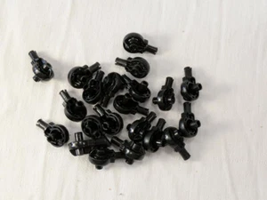 Lego 25 Stück 47455 Technic Rotations Gelenk Joint Ball schwarz NEU - Bild 1 von 1