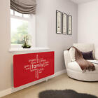 Premier Range Your Own Word Collage On A Glass Radiator Cover