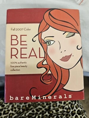 NEW RARE LIMITED EDITION BARE MINERALS BE REAL 5pc Collection  - Image 1 of 4