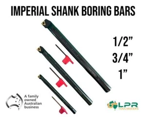 Carbide Insert Aprica Imperial Shank Boring Bars (Sizes from 1/2"-1") + 1 Insert - Picture 1 of 4