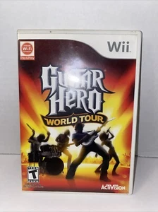 Guitar Hero World Tour Nintendo Wii AD komplett CIB - (siehe Bilder) - Bild 1 von 3