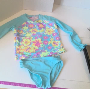 SO Kohl’s Tankini 2 Piece Swimsuit Set Girl’s size 6/6x - Picture 1 of 3