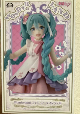 Figura Miku Rapunzel Japón Auténtica Taito Hatsune Miku Wonderland Foto 1 de 4