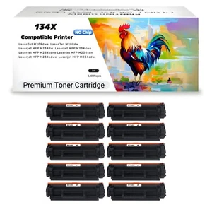 Compatible 10PK 134X Toner Cartridge for HP W1340X M209 M234sdw M234sdn No Chip - Picture 1 of 6