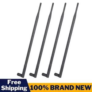 4x 9dBi 2,4GHz 5GHz Dual Band RP-SMA Anteny WiFi Linksys EA6900 ASUS RT-AC68U - Zdjęcie 1 z 7