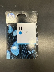 NOWA Oryginalna cyjanowa głowica drukująca HP 11 - C4811A do DesignJet 110 111 500 800 Exp 2018 - Zdjęcie 1 z 2