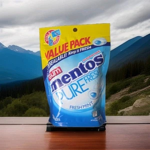 Mentos Pure Fresh Sugar-free Chewing Gum With Xylitol, Fresh Mint, 120 - Picture 1 of 1