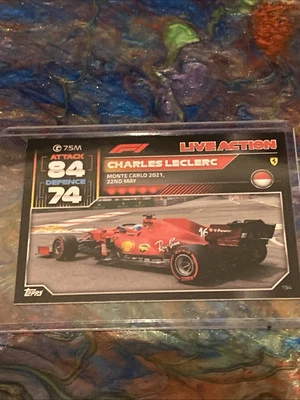 Charles Leclerc 2022 Topps Turbo Attax F1 #194 NM - Image 1 of 2