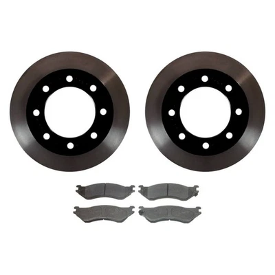 For Ford F-250 Super Duty 99 ThermoQuiet Front Brake Kit w Semi-Metallic Pads Foto 1 de 3