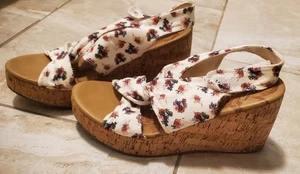 Scarpe donna estive con plateau in corck taglia 9 - Foto 1 di 6