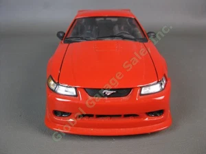 2000 Maisto Ford Mustang SVT Cobra R 1/18 Scale Red Diecast Sports Car - Picture 1 of 7