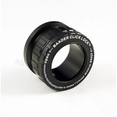Baader 1.25" Click-Lock Eyepiece Adapter/Visual Back w/ T-2 Thread T2-08 2458100 - Image 1 of 2