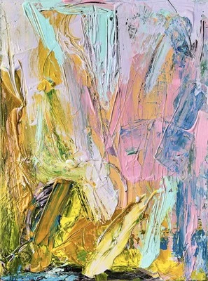 Acrylic painting on canvas - Image 1 of 2