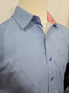 Nick Graham Everywhere Men's Short Sleeve Performance Stretch Sport Shirt Large - Picture 1 of 6
