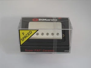 Puente de cerámica DiMarzio Super PAF espaciado en F Humbucker blanco DP 500 - Imagen 1 de 1