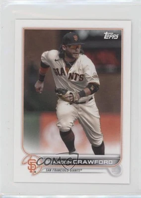 2022 Topps Mini Brandon Crawford #117 - Image 1 of 2