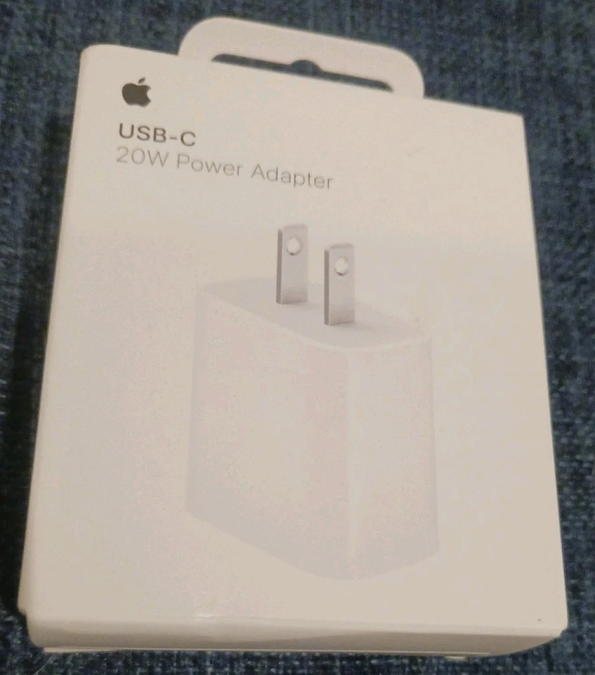 Genuine Apple 20W USB-C Compact Power Adapter Type C Wall Charger