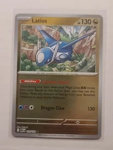 Pokemon Mega Evolution Latios 101/132 Uncommon Holo - Picture 1 of 2