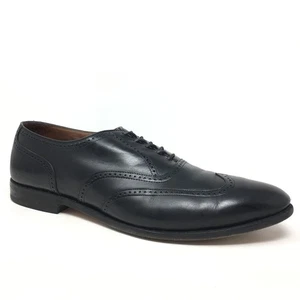 Allen Edmonds Marlow Oxfords Dress Shoes Mens Size 13 Black Leather Wingtip - Picture 1 of 10