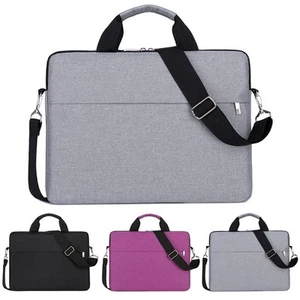 Carrying Case Laptop Sleeve Shoulder Bag Notebook Cover For HP Dell Lenovo - Photo 1/12
