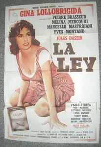 Póster de película original de 1959 de The Law - Imagen 1 de 1