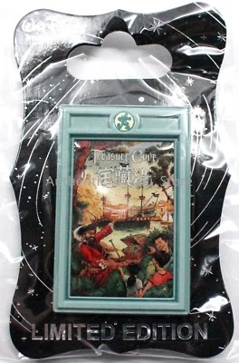 New Disney WDI Shanghai Disneyland Treasure Cove Attraction Poster Pin LE 300 - Image 1 of 3