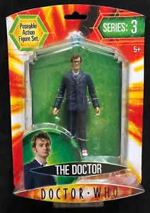 Doctor Who Series 3 The 10th Doctor With Glasses Action Figure David Tennant NEW - Picture 1 of 2
