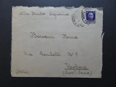 Somalia SC# 137 (1 On Back Untied) On 1932 Cover to Voghera / see notes - Z10310 - Image 1 of 3