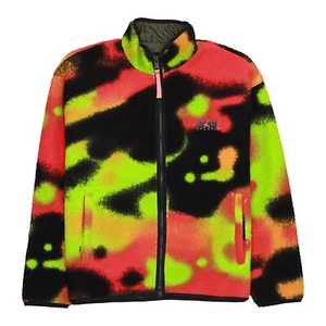 Nike Jordan Flight MVP Men's Allover Print Infrared 23 High-Pile Fleece Jacket - Picture 1 of 5