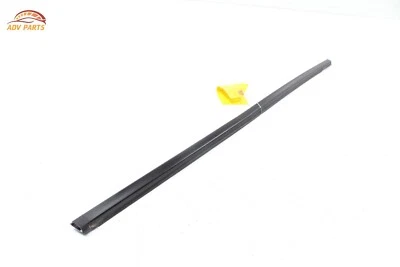 Nissan Leaf 2018-2024 puerta delantera derecha lado pasajero ventana cinturón moldura OEM Foto 1 de 4